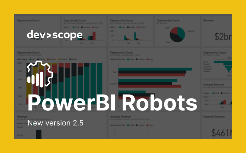 PowerBI Robots 2.5 is here: what's new?